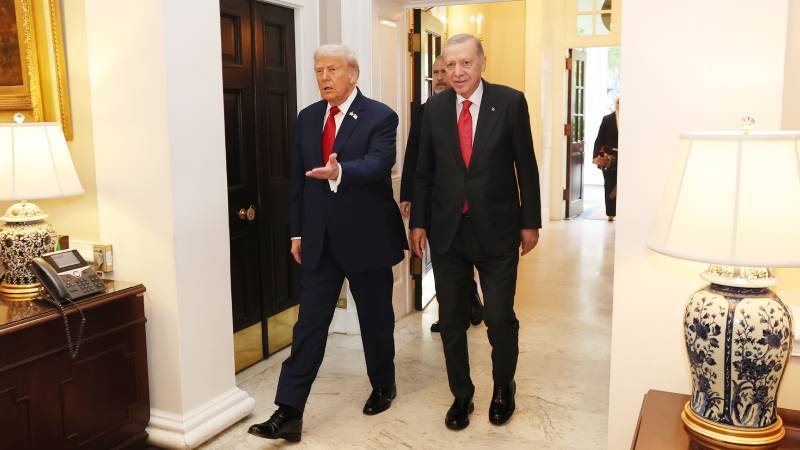 beyaz sarayin konukevi blair houseta konakladi trumpla gorustu erdogan abdden ayrildi rUU14Ih1