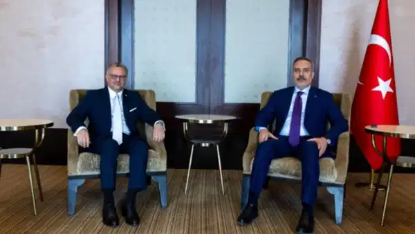 Fidan, Trump’ın ‘işbitirici’ dünürüyle görüştü