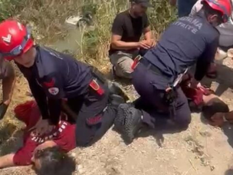 Sulama kanalinda yasam savasi anne ve oglunun duran kalpleri yeniden calistirildi b8J5TEBT
